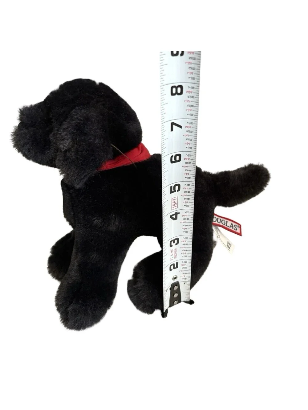 Douglas Cuddle Toys Black Labrador Retriever Dog Plush Stuffed Animal 3997